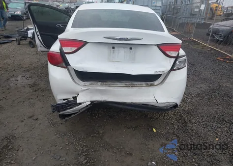 2016 Chrysler 200 Lx from USA, damaged, VIN 1C3CCCFB6GN118456